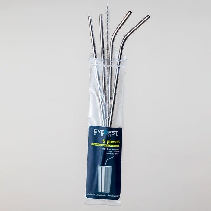 Everest Fort Kit De Popotes Re-usables