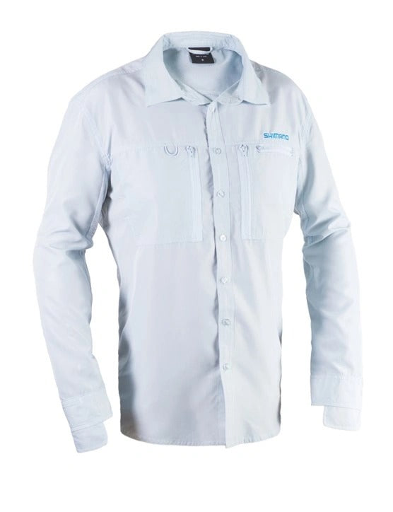 Camisa Shimano Con Botones Manga Larga