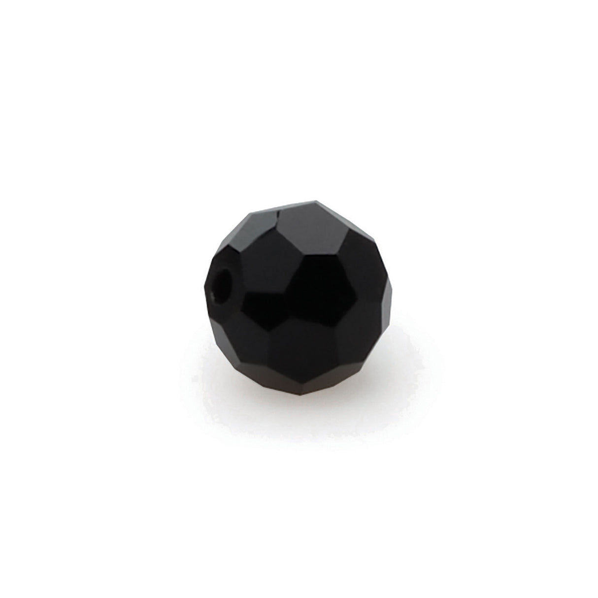 Eagle Claw Lazer Faceted Glass Bead, 8mm