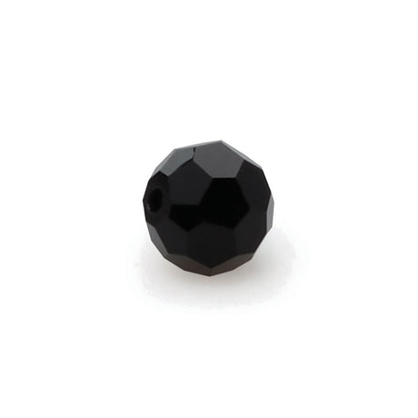 Eagle Claw Lazer Faceted Glass Bead, 8mm