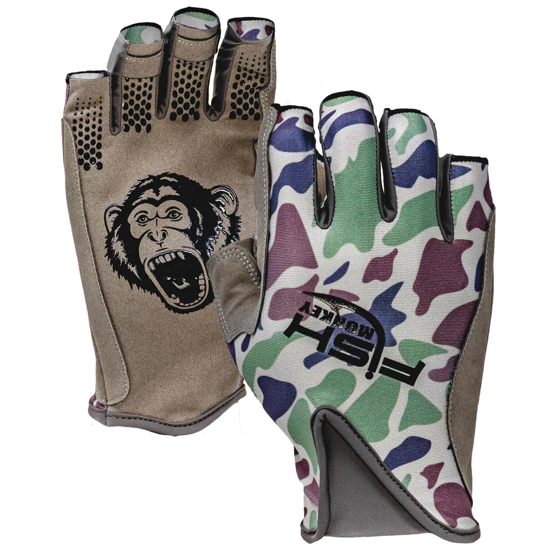 Fish Monkey Old School Camo Beige
