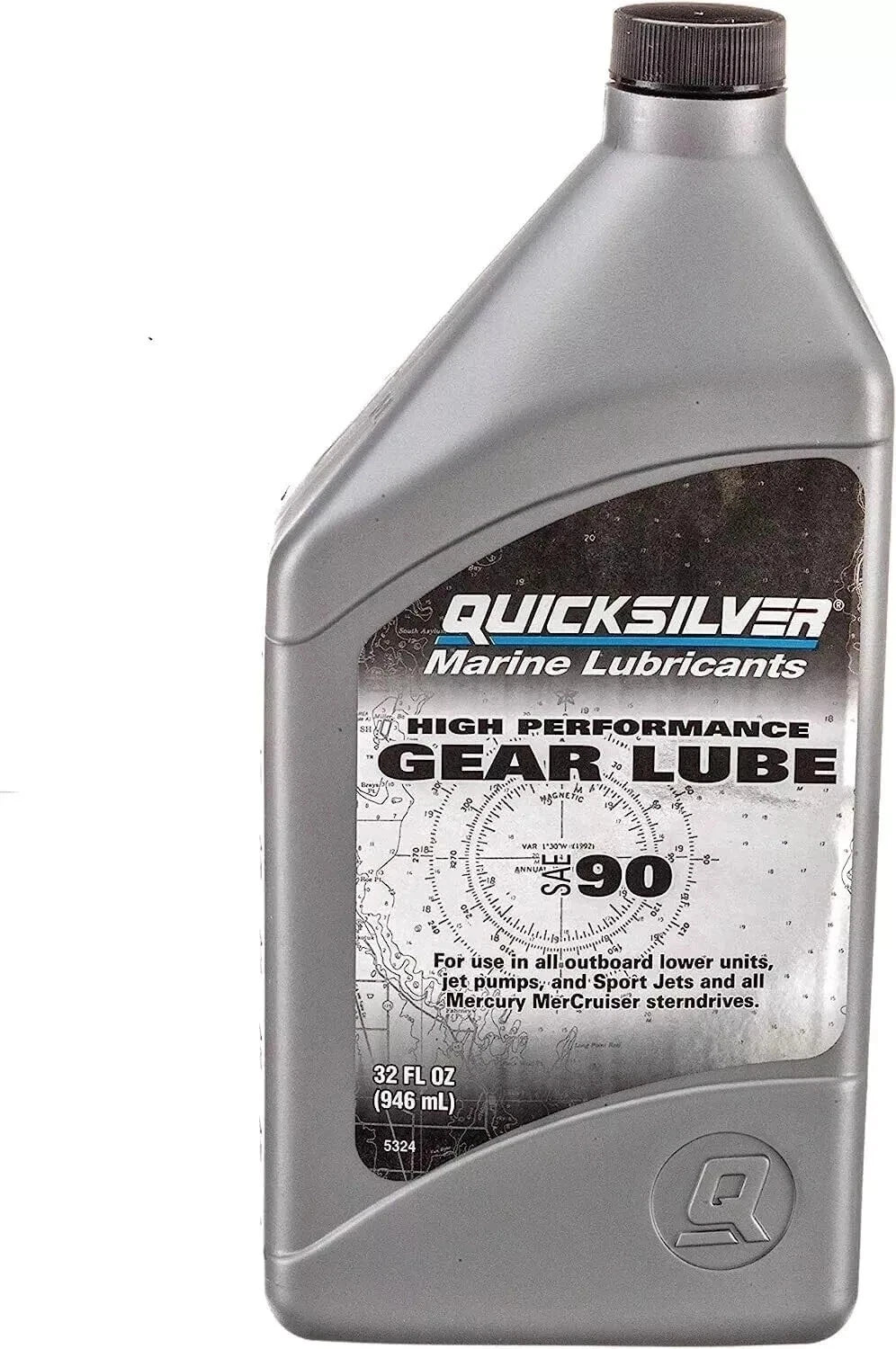 Th Marine Quicksilver SAE 90 High Performance Gear Lube