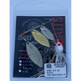 Chief Baits Spinnerbait 3/4oz Triple Willow