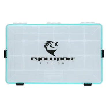 Evolution 3600 4-Latch  Tackle Tray Seafoam