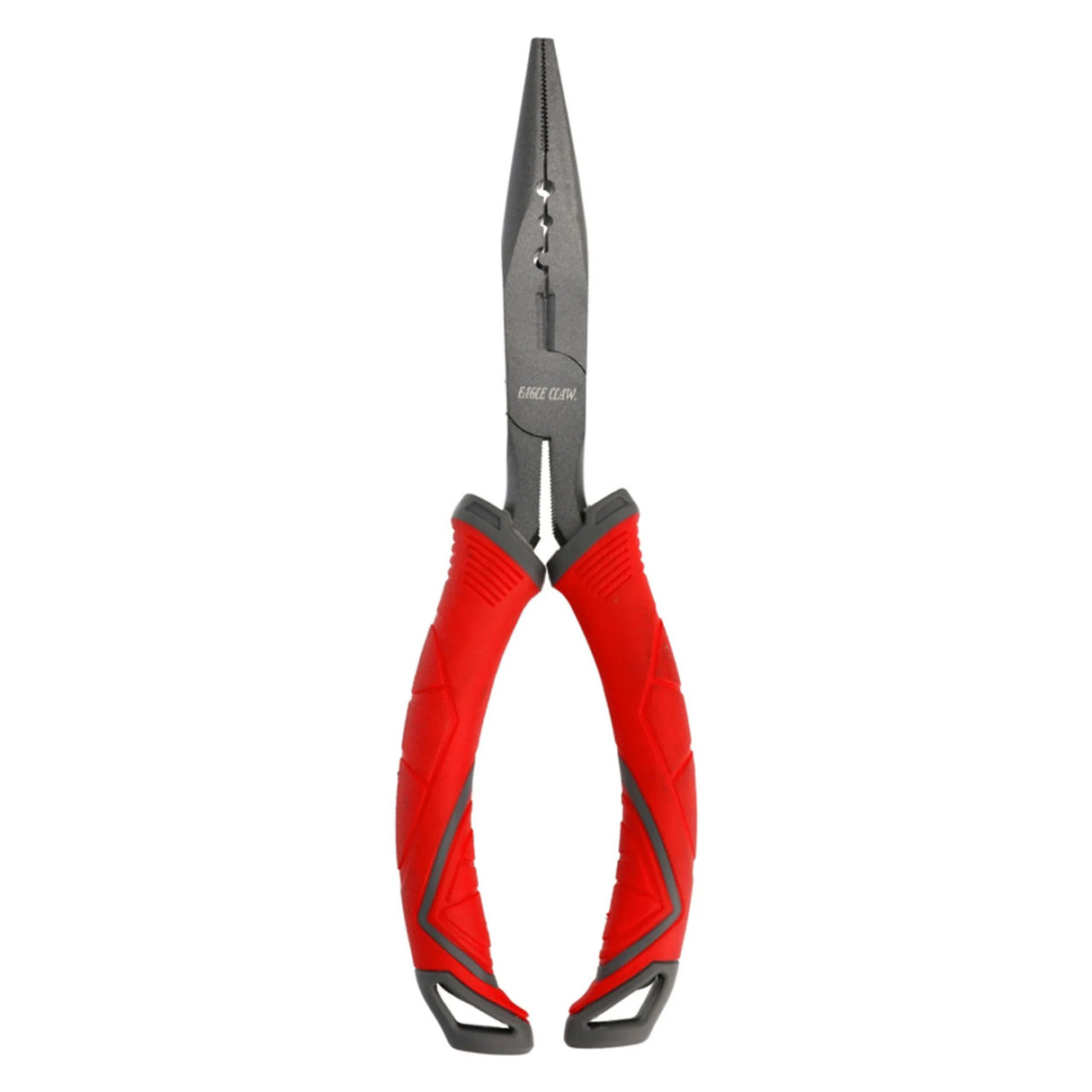 Eagle Claw Long Nose Pliers  8" Soft Grip Multi-Function