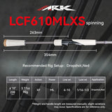 Ark Lancer Gen IV Series Rods Spinning