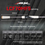 Ark Lancer Gen IV Series Rods Spinning