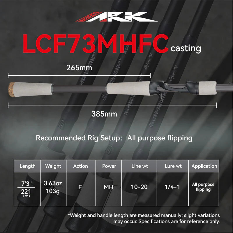 Ark Lancer Gen IV Series Rods Casting