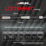 Ark Lancer Gen IV Series Rods Casting
