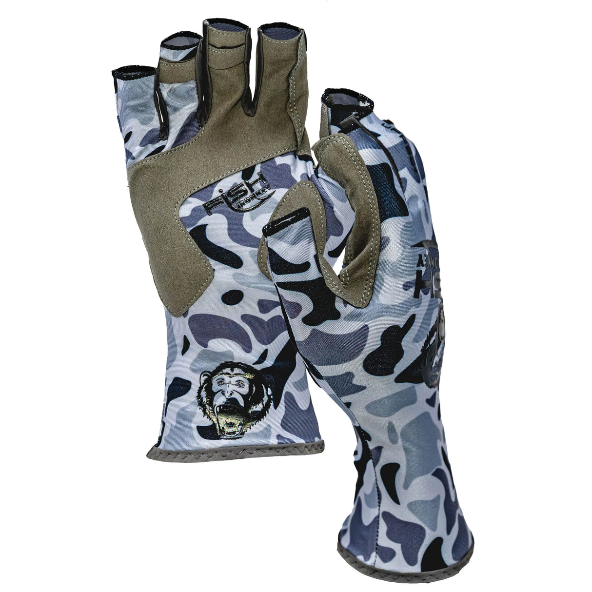 Fish Monkey Half Finger Guide Glove