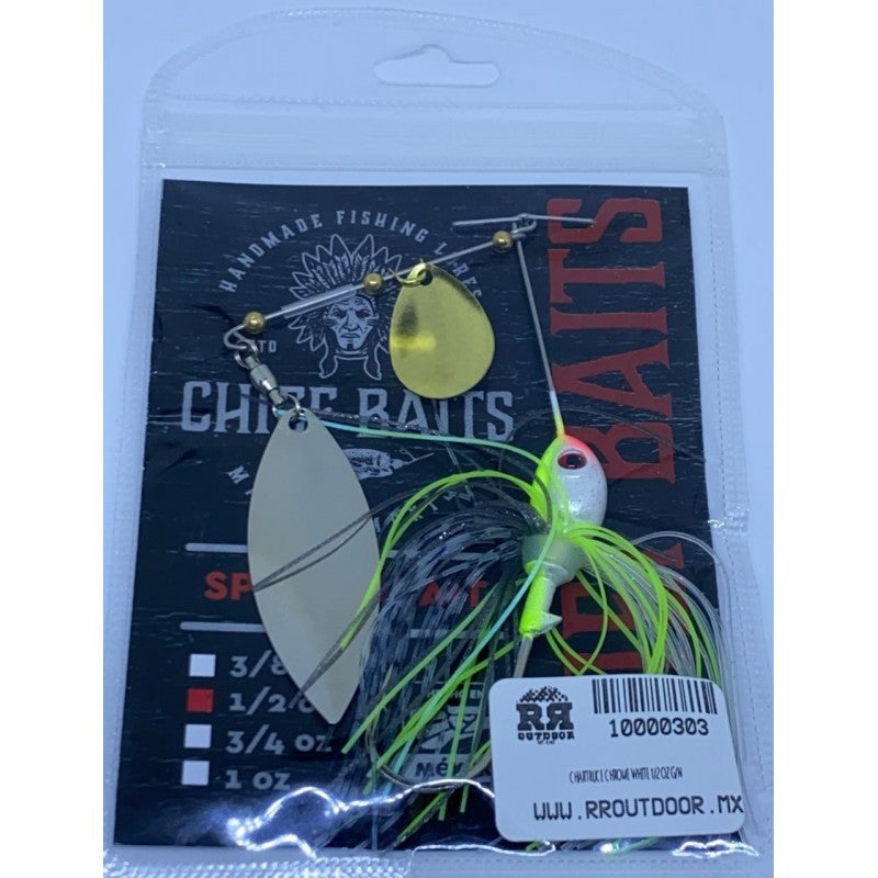 Chief Baits Spinnerbait 1/2oz Colorado Willow