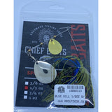 Chief Baits Spinnerbait 1/2oz Colorado Willow