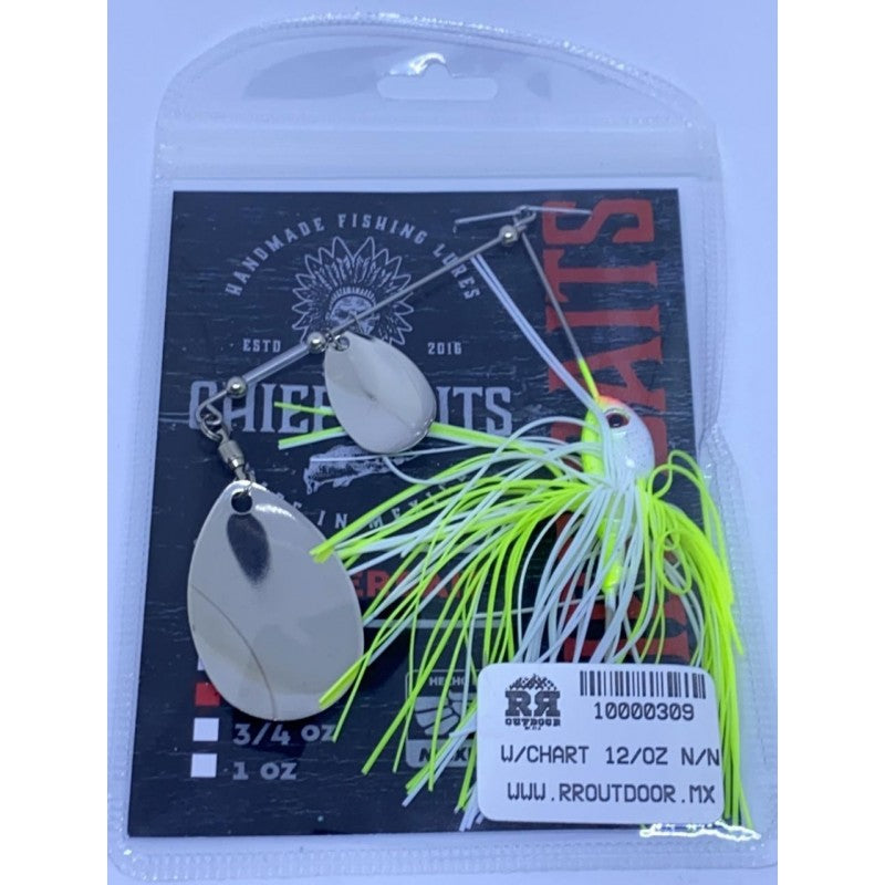 Chief Baits Spinnerbait 1/2oz Colorado Willow