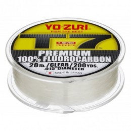 Yo-Zuri T-7 Premium Fluorocarbon Line 200 Yd